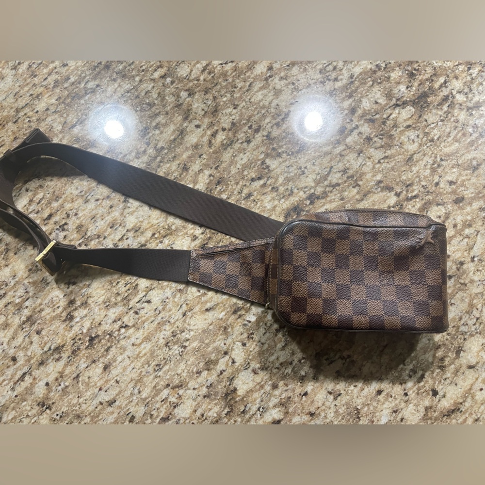 Louis Vuitton Brown Checkered Bum bag